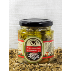 Frasco de Escabeche de Hongos Ostra con Ají